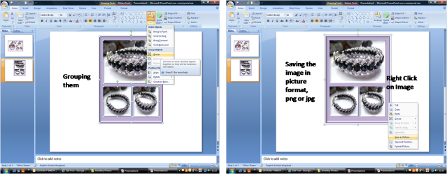 Editing images in Powerpoint slide 3